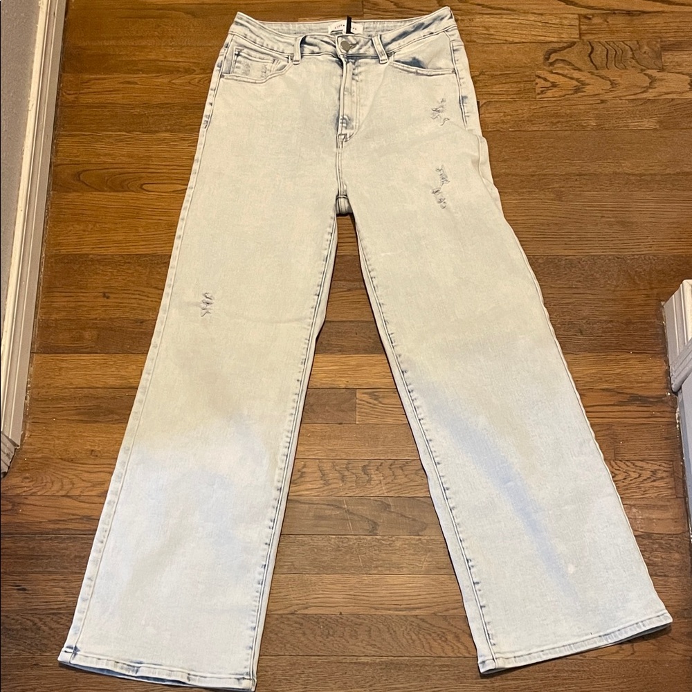 Risen light was jeans